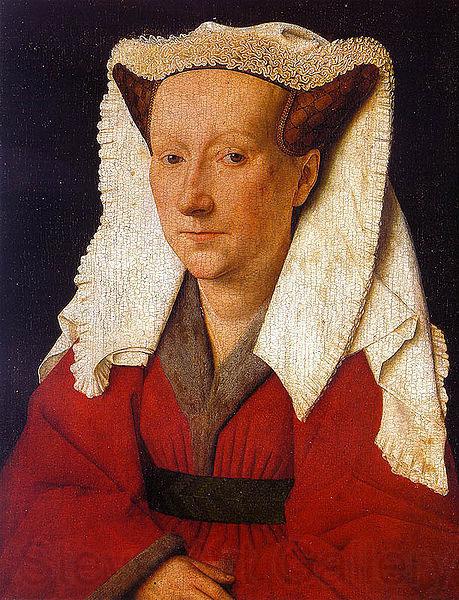 Jan Van Eyck Portrait of Margarete van Eyck Spain oil painting art